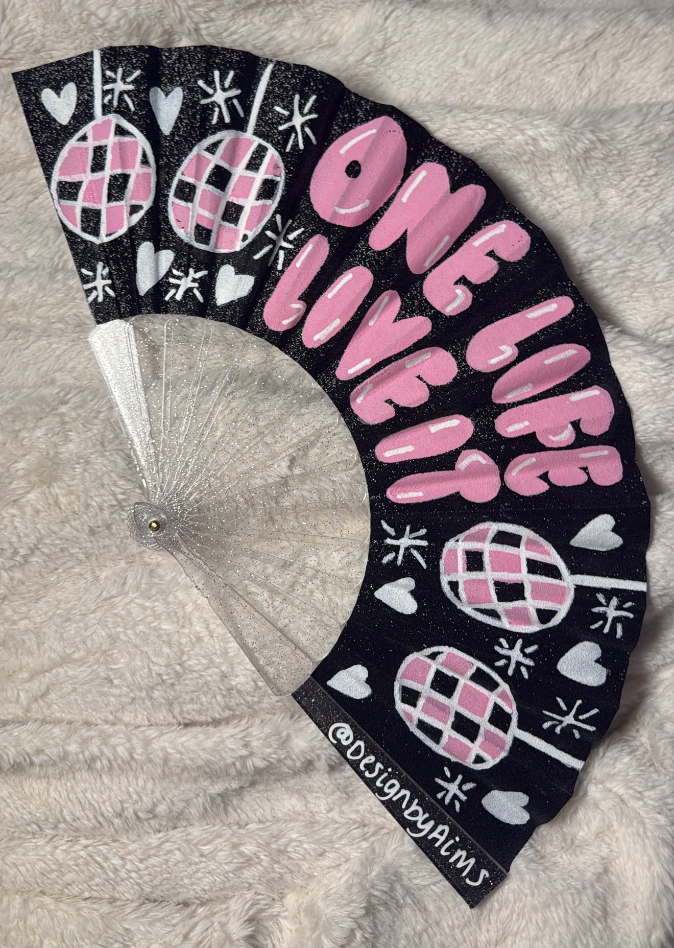 One Life Live It Fan